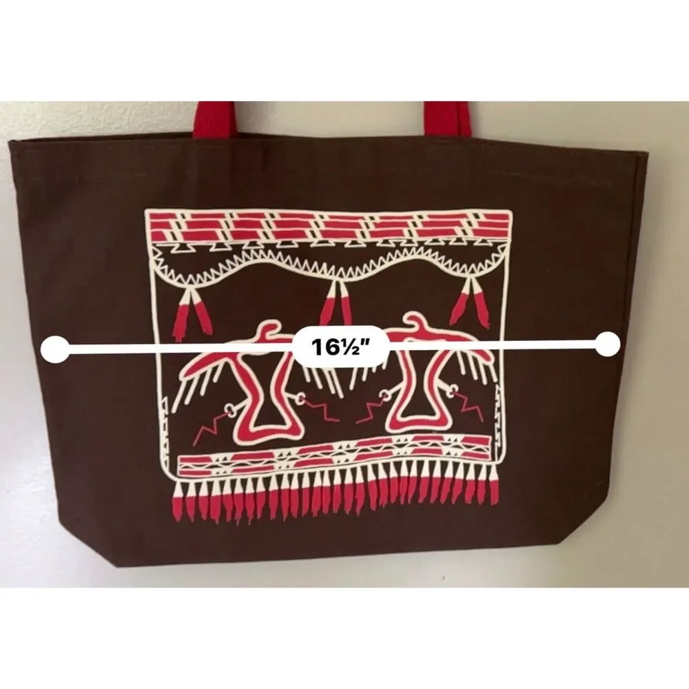 The Wandering Bull Thunderbird canvas tote bag